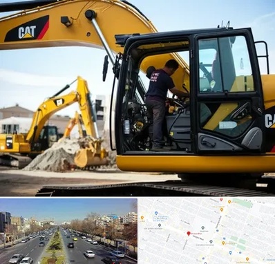 لوازم یدکی کاترپیلار در بلوار معلم مشهد 