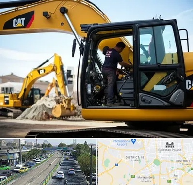 لوازم یدکی کاترپیلار در جنوب تهران 