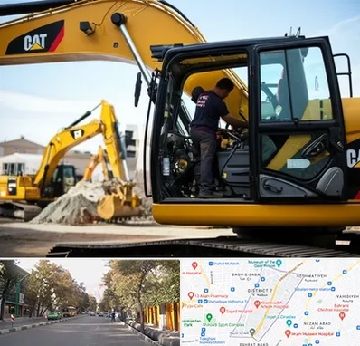 لوازم یدکی کاترپیلار در شریعتی