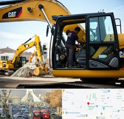 لوازم یدکی کاترپیلار در خیابان آزادی 
