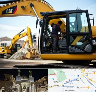 لوازم یدکی کاترپیلار در زرگری شیراز 