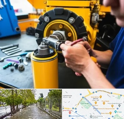 لوازم یدکی کوماتسو در خیابان ارم شیراز 