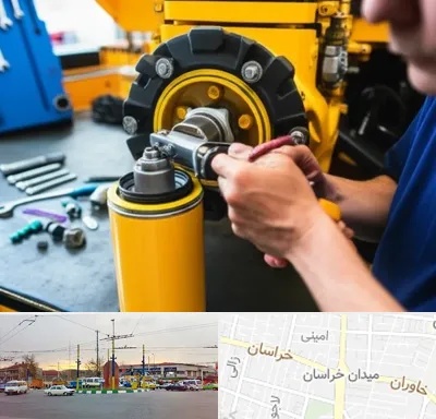 لوازم یدکی کوماتسو در میدان خراسان