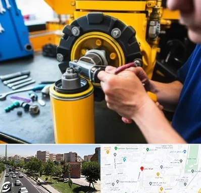 لوازم یدکی کوماتسو در شهرک آزمایش 