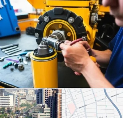 لوازم یدکی کوماتسو در خیابان بهشتی