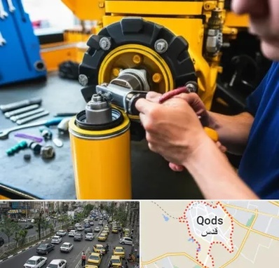 لوازم یدکی کوماتسو در شهر قدس