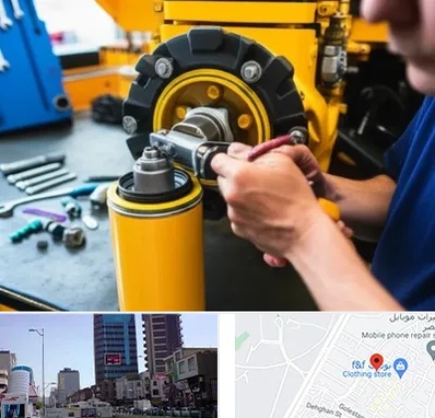 لوازم یدکی کوماتسو در چهارراه طالقانی کرج 