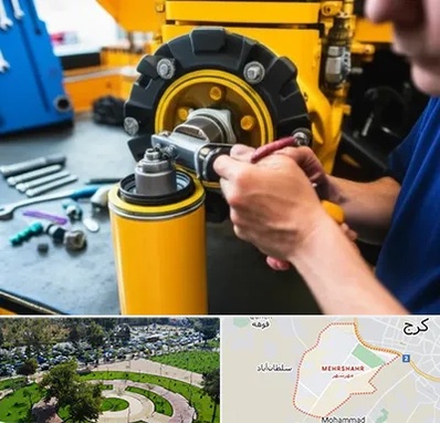 لوازم یدکی کوماتسو در مهرشهر کرج 