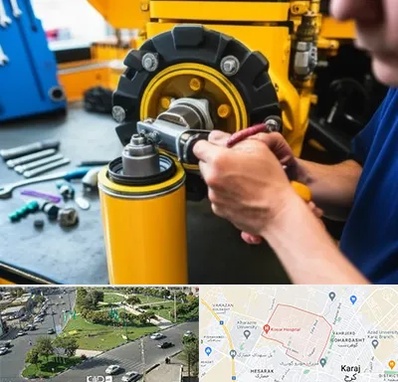 لوازم یدکی کوماتسو در شاهین ویلا کرج 