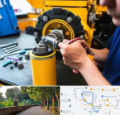 لوازم یدکی کوماتسو در بلوار گیلان رشت 