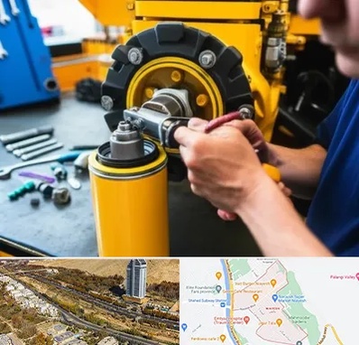 لوازم یدکی کوماتسو در خیابان نیایش شیراز 