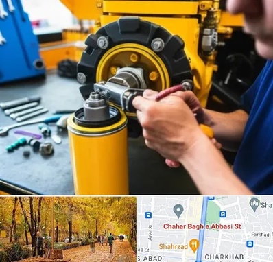 لوازم یدکی کوماتسو در چهارباغ اصفهان 