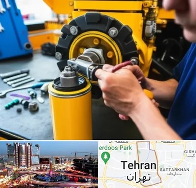 لوازم یدکی کوماتسو در صادقیه 