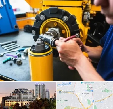 لوازم یدکی کوماتسو در فرشته 