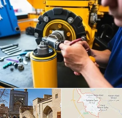 لوازم یدکی کوماتسو در تربت جام