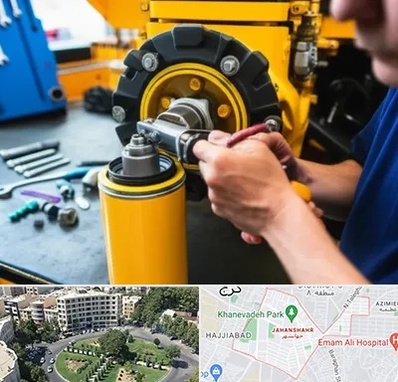 لوازم یدکی کوماتسو در جهانشهر کرج 