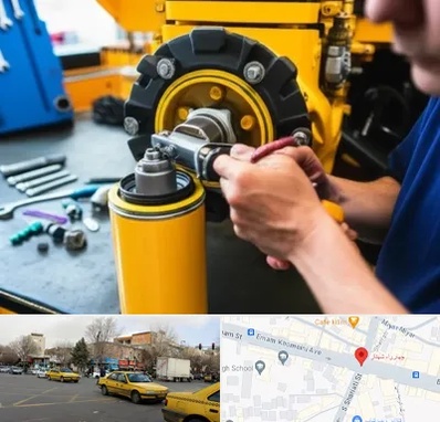 لوازم یدکی کوماتسو در شهناز تبریز 