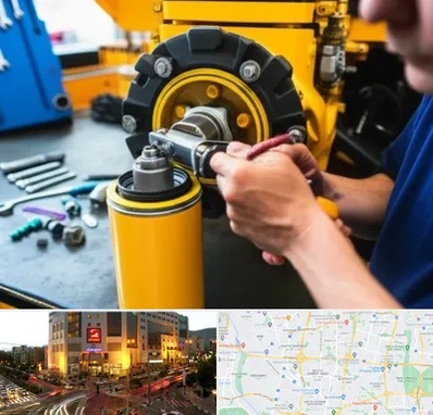 لوازم یدکی کوماتسو در جنت آباد تهران 