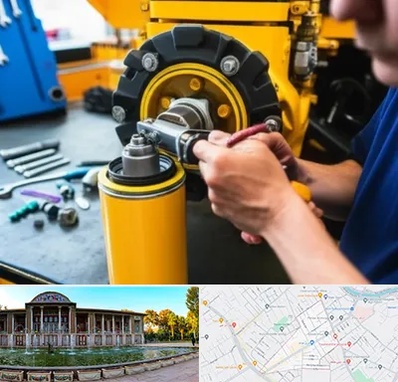 لوازم یدکی کوماتسو در عفیف آباد شیراز 