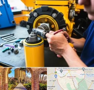 لوازم یدکی کوماتسو در شهر ری