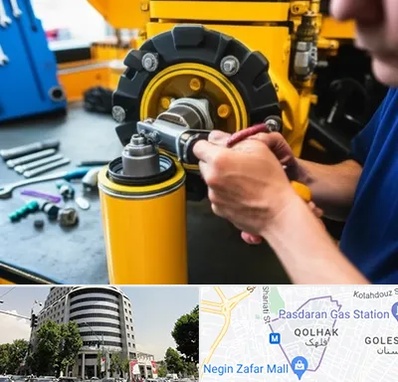 لوازم یدکی کوماتسو در قلهک 