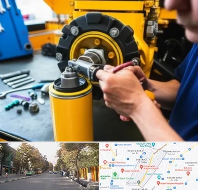 لوازم یدکی کوماتسو در شریعتی 