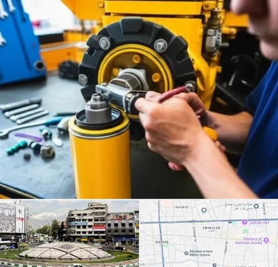 لوازم یدکی کوماتسو در مرکز تهران 