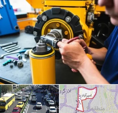 لوازم یدکی کوماتسو در امیرآباد