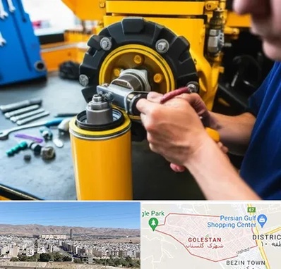 لوازم یدکی کوماتسو در شهرک گلستان شیراز 