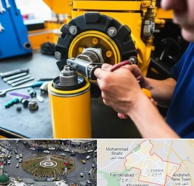 لوازم یدکی کوماتسو در فردیس کرج 