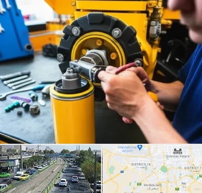 لوازم یدکی کوماتسو در جنوب تهران 