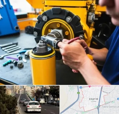 لوازم یدکی کوماتسو در خطیب تبریز 