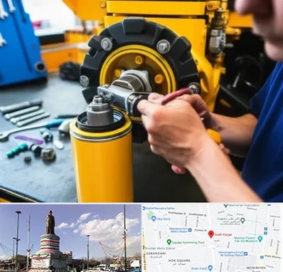 لوازم یدکی کوماتسو در کارگر جنوبی