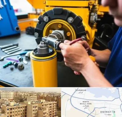 لوازم یدکی کوماتسو در جنوب غرب تهران
