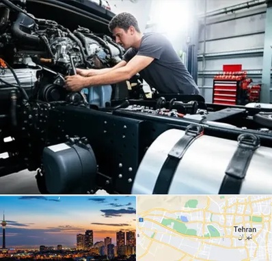 لوازم یدکی تریلی در غرب تهران 