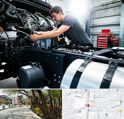 لوازم یدکی تریلی در خیابان توحید اصفهان 