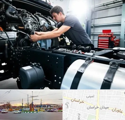 لوازم یدکی تریلی در میدان خراسان