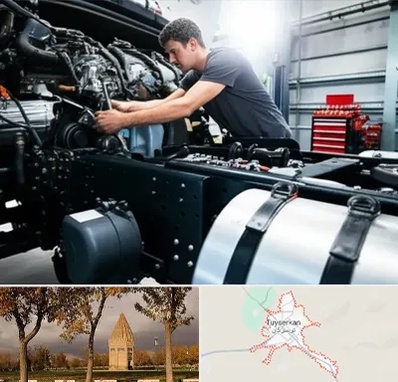 لوازم یدکی تریلی در تویسرکان