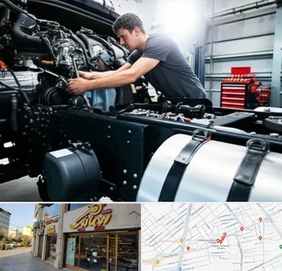 لوازم یدکی تریلی در عطاران قم 