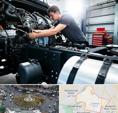 لوازم یدکی تریلی در فردیس کرج 