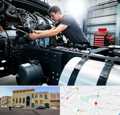 لوازم یدکی تریلی در زنبیل آباد قم 