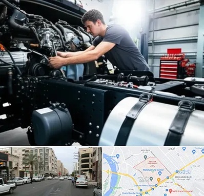 لوازم یدکی تریلی در زیتون کارمندی اهواز 