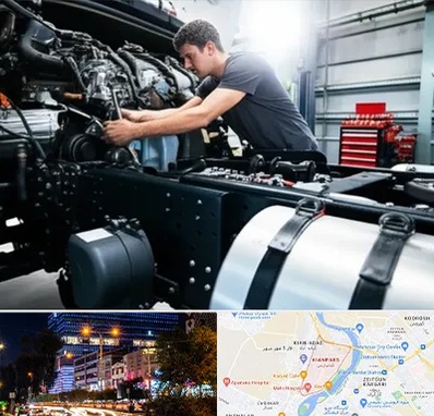 لوازم یدکی تریلی در کیانپارس اهواز 