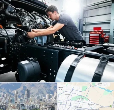 لوازم یدکی تریلی در شمال شرق تهران
