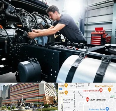 لوازم یدکی تریلی در سهروردی 