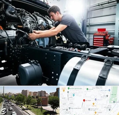لوازم یدکی تریلی در شهرک آزمایش