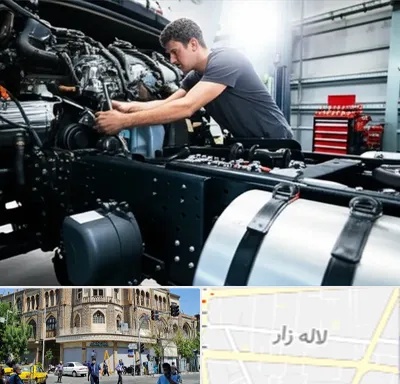 لوازم یدکی تریلی در لاله زار