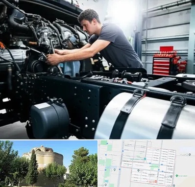 لوازم یدکی تریلی در مرداویج اصفهان 