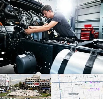 لوازم یدکی تریلی در مرکز تهران 