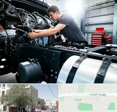 لوازم یدکی تریلی در طرشت